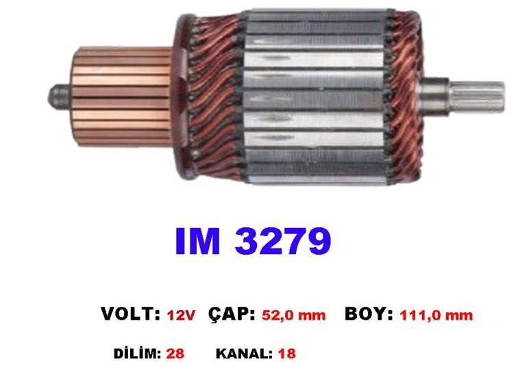 Marş Kollektörü 12V Bosch Tip Vw Golf 52x111x18 | REMARK IM3314