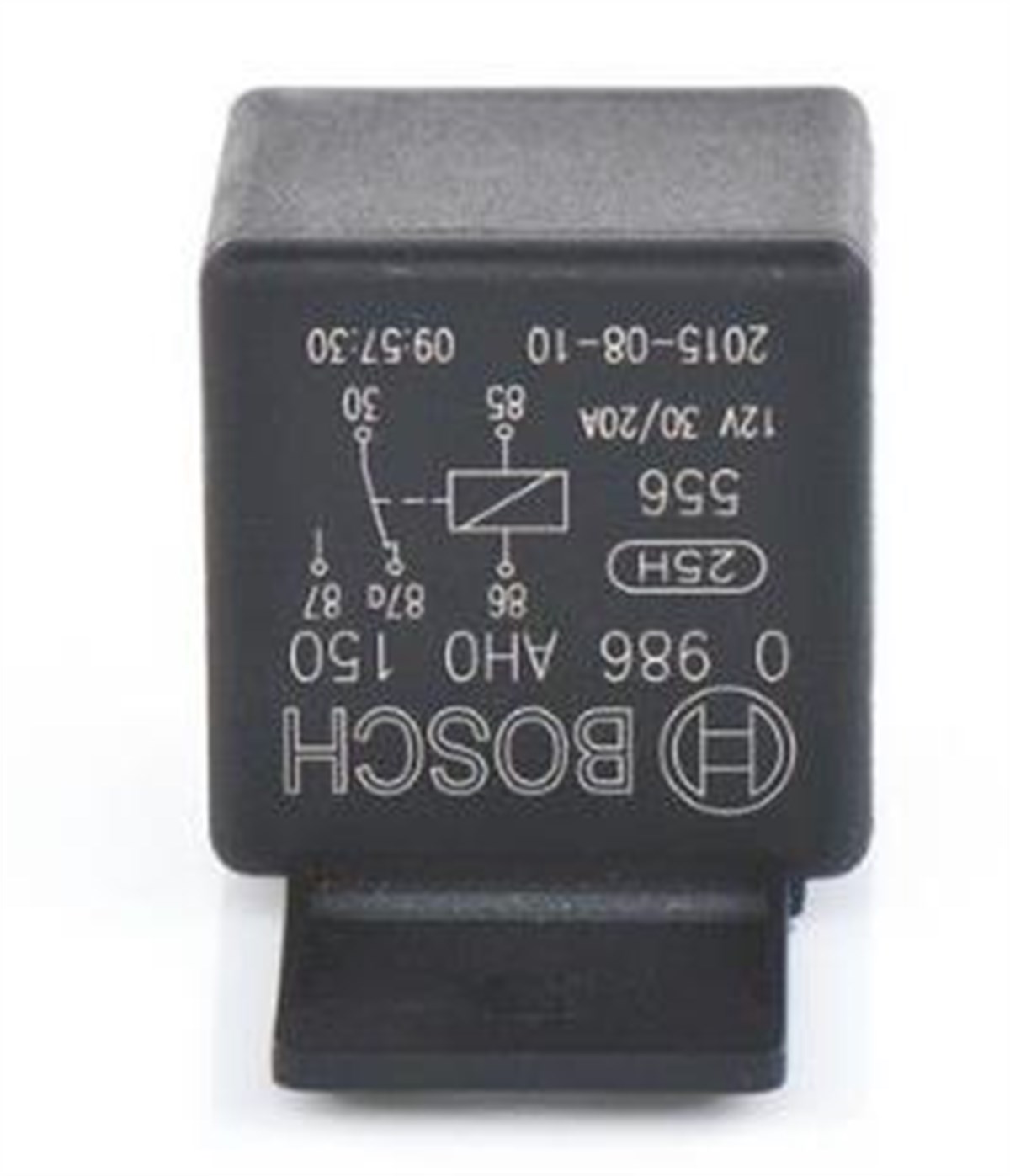 Röle 12V 30A 5FİŞ Mini Role 12V 5UÇLU Çift Pılatinli 30AH Saplı | BOSCH 0986AH0150