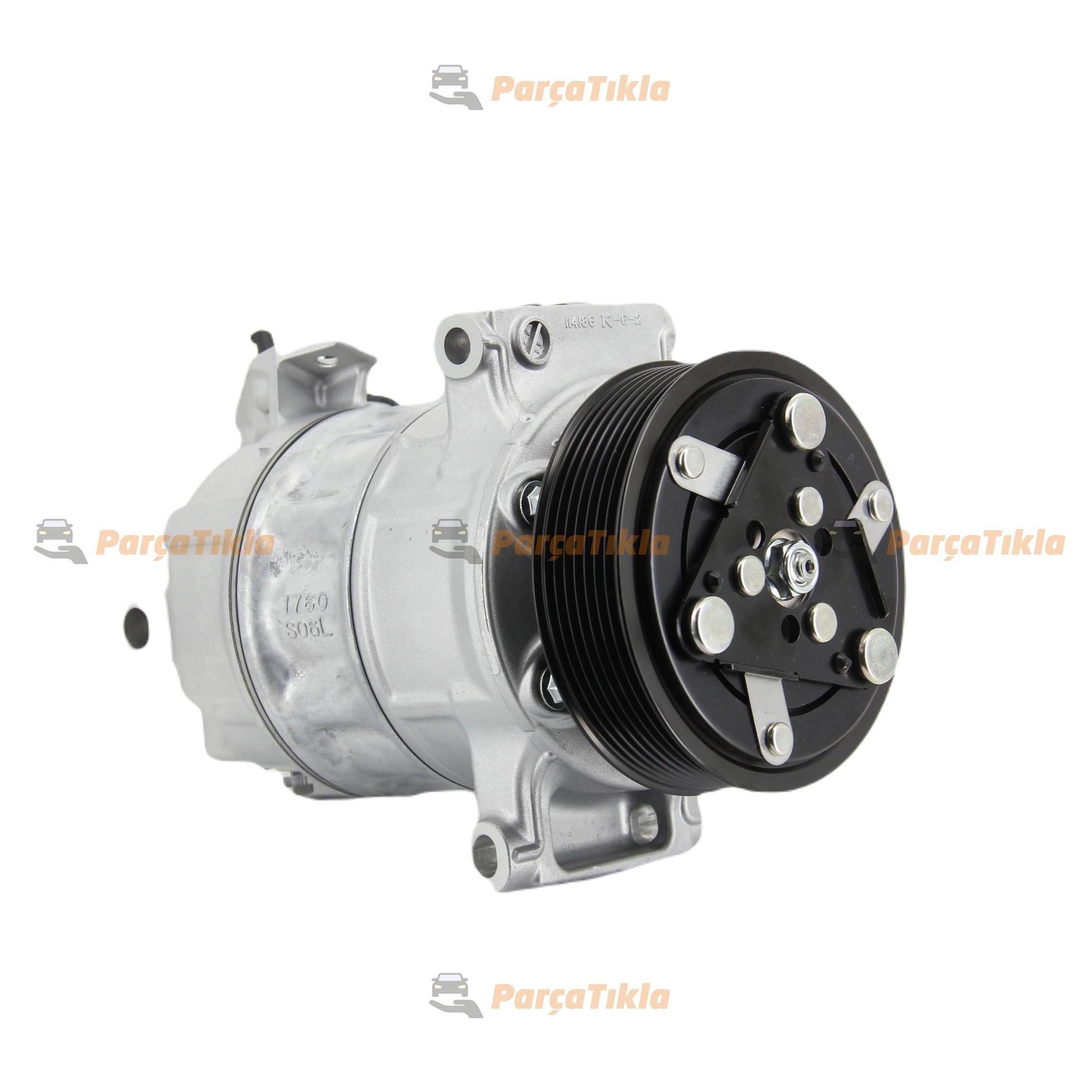 Klima Kompresör 7pk Renault Fluence Kadjar Megan5 Clio5 900ve 1000 Motor Megan3 Estate Nissan Xtrail 2.0 Captur Scenic 813382 | Sanden 1761