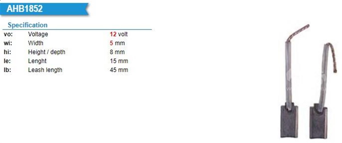 Şarj Kömürü 12v Alfa Romeo Bmw Daf Iveco Man Mercedes Opel Renault | Bosch 1127014011