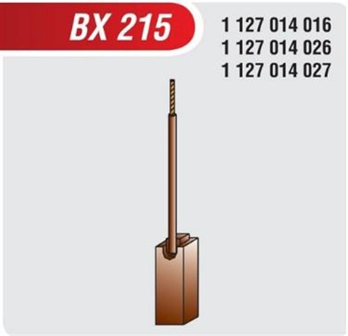 Şarj Kömürü 24V Scania Man Leyland Mercedes Kamyon Bosch Tipi | MEGA BX215