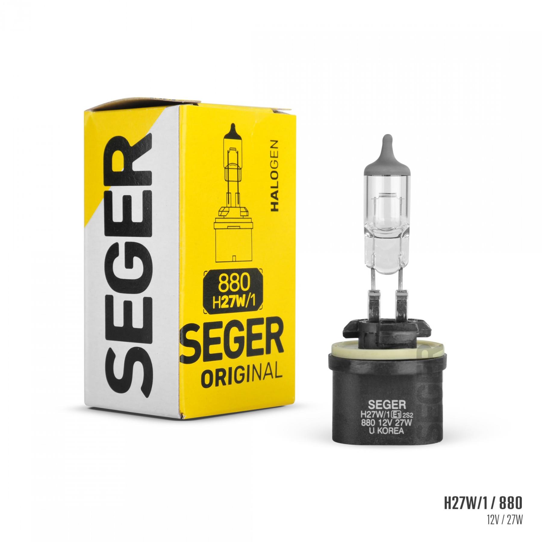 Far Ampulu 12v H27 27w Düz Soket Narva 48041 48042 | Seger 208130