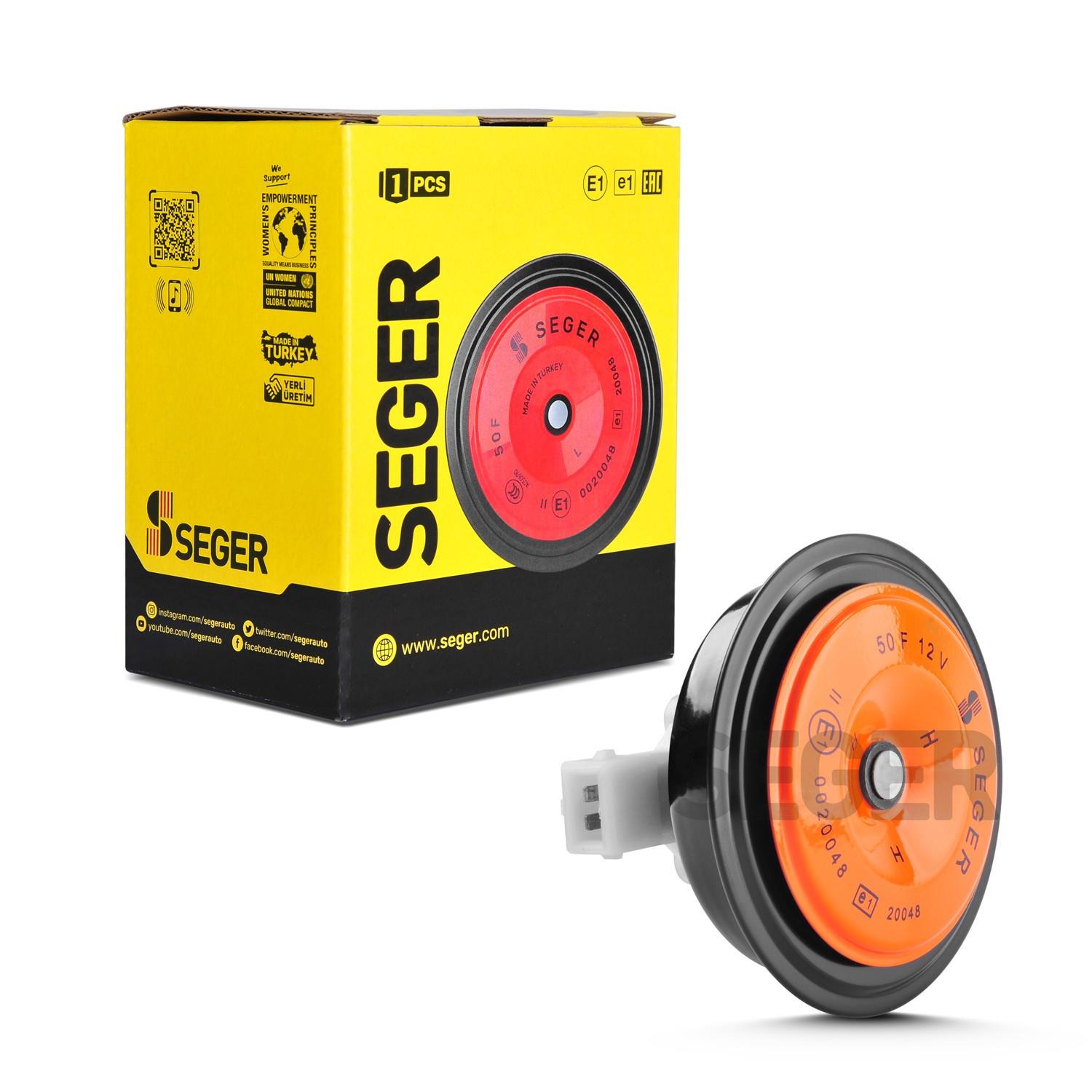 Korna 12V Didit İnce Ses Peugeot Citroen Soketli | SEGER 50FI1200013K
