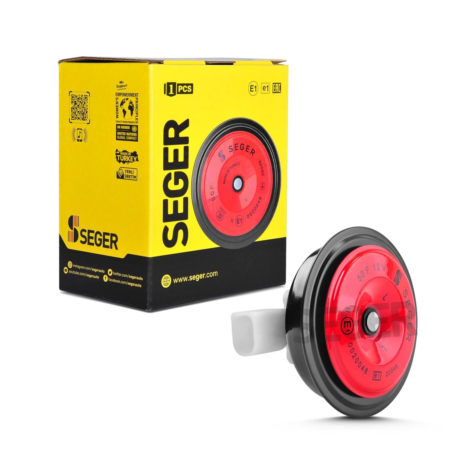 Korna Didit 12v Kalın Ses Vw Audi Soketli | Seger 50fk1200010k