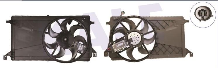 Fan Motoru 12V Davlumbazlı Ford Focus Cmax 1.6 TDCI 04-11 Mazda 3 | SGR 59422