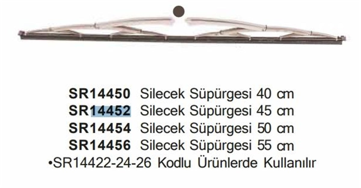Silecek Süpürgesi Marin 45cm |