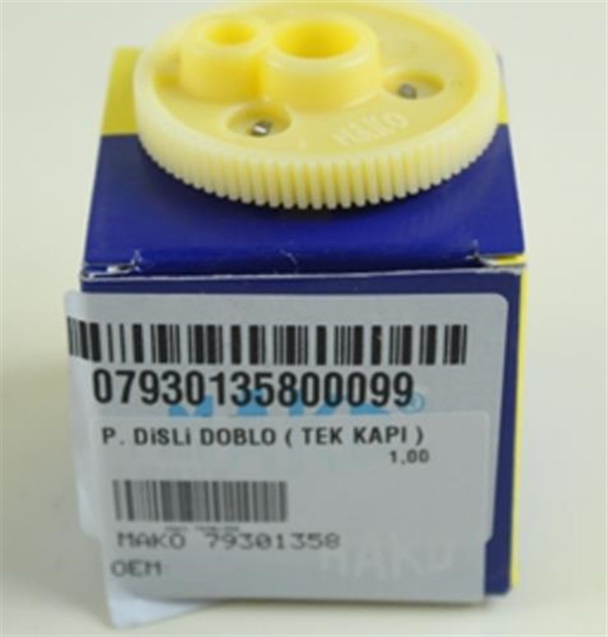 SİLGİ DİŞLİSİ ARKA DOBLO TEKKAPI 79301358