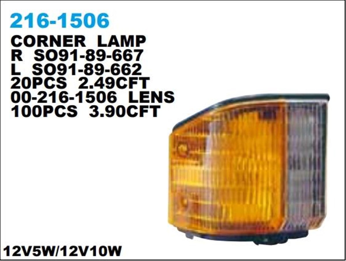 SİNYAL LAMBASI MAZDA E-2200 SAĞ   87-92-216-1506