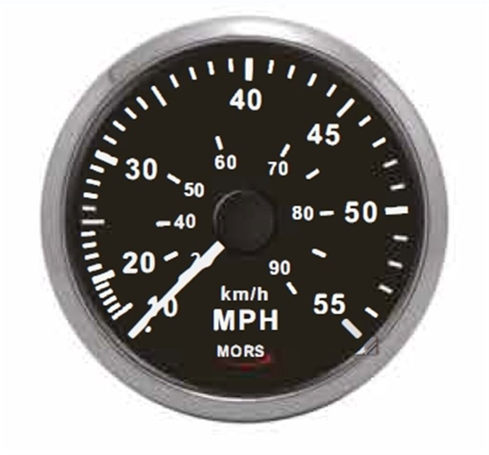 Mors Sürat Göstergesi 55 Mph Siyah SR14886 | SR 14886
