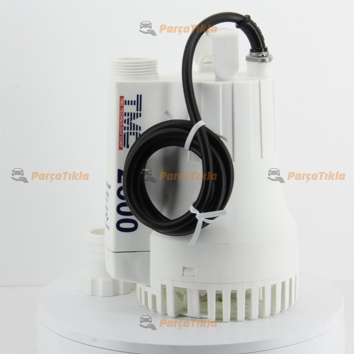 Tmc 12V 2500W Üstten Çıkış Sintine Pompası SR12225 (Sütçüler İçin Süt Pompası) | SR 12225