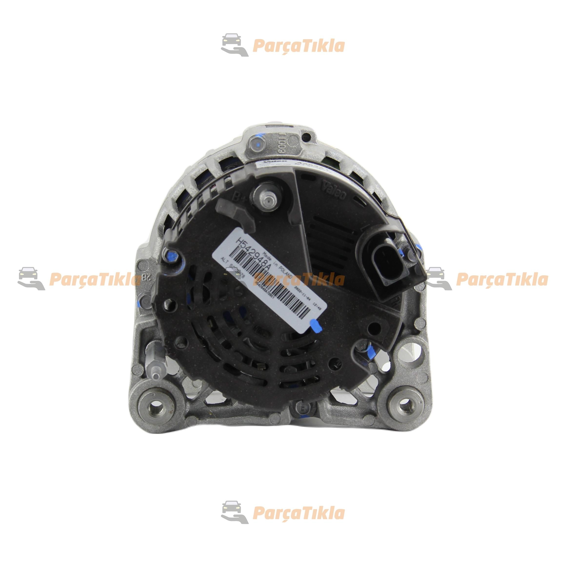 Alternatör 12v 90ah Vw Golf Caddy Passat Bora Seat Leon Cordoba İbiza Fabia 1,6 1,8 1,9 | Valeo 439441