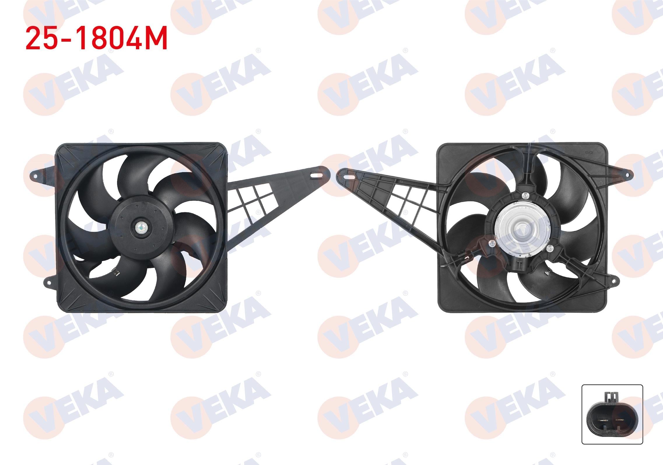 VEKA251804M-Fan Motoru