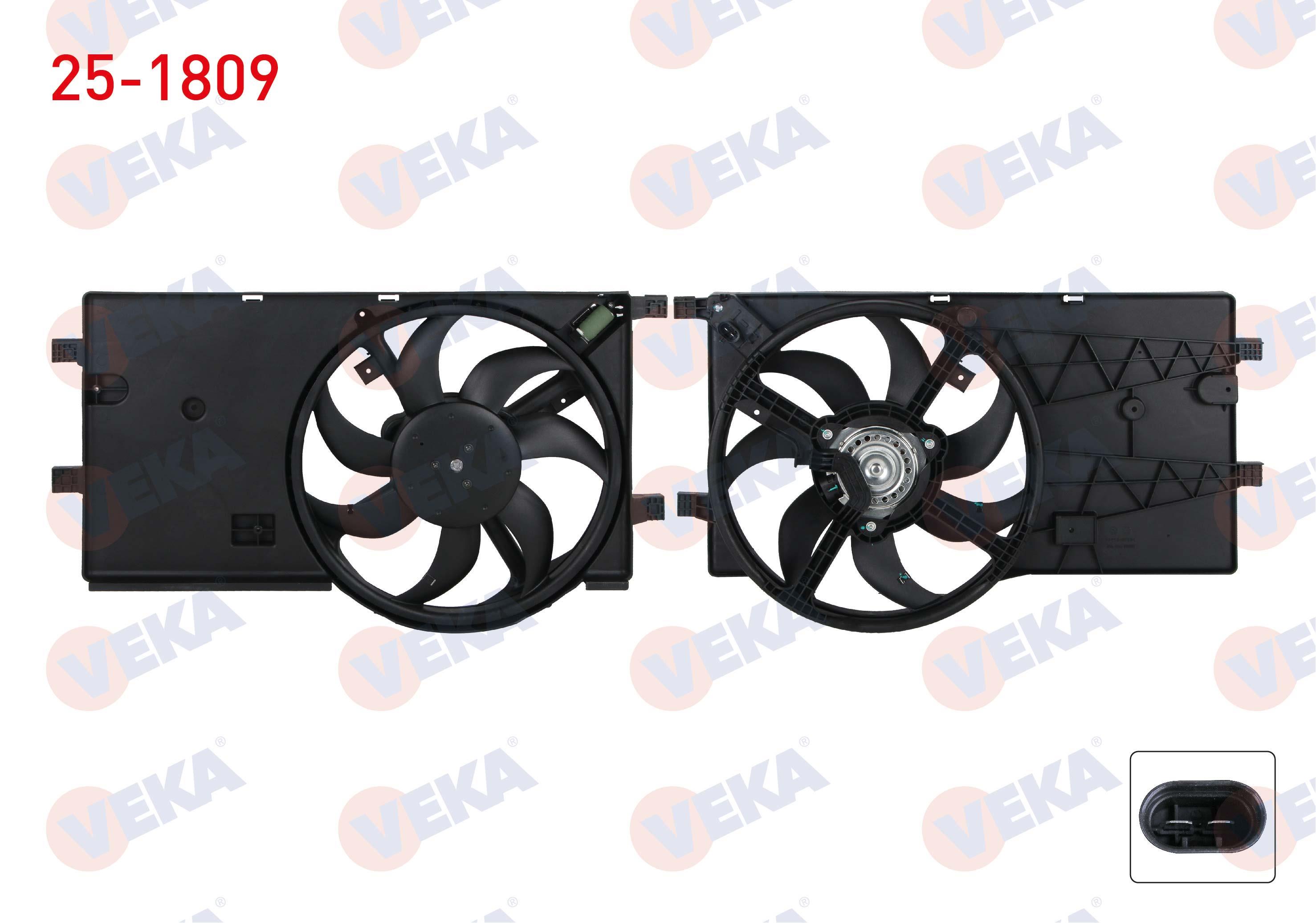 VEKA251809-Fan Motoru