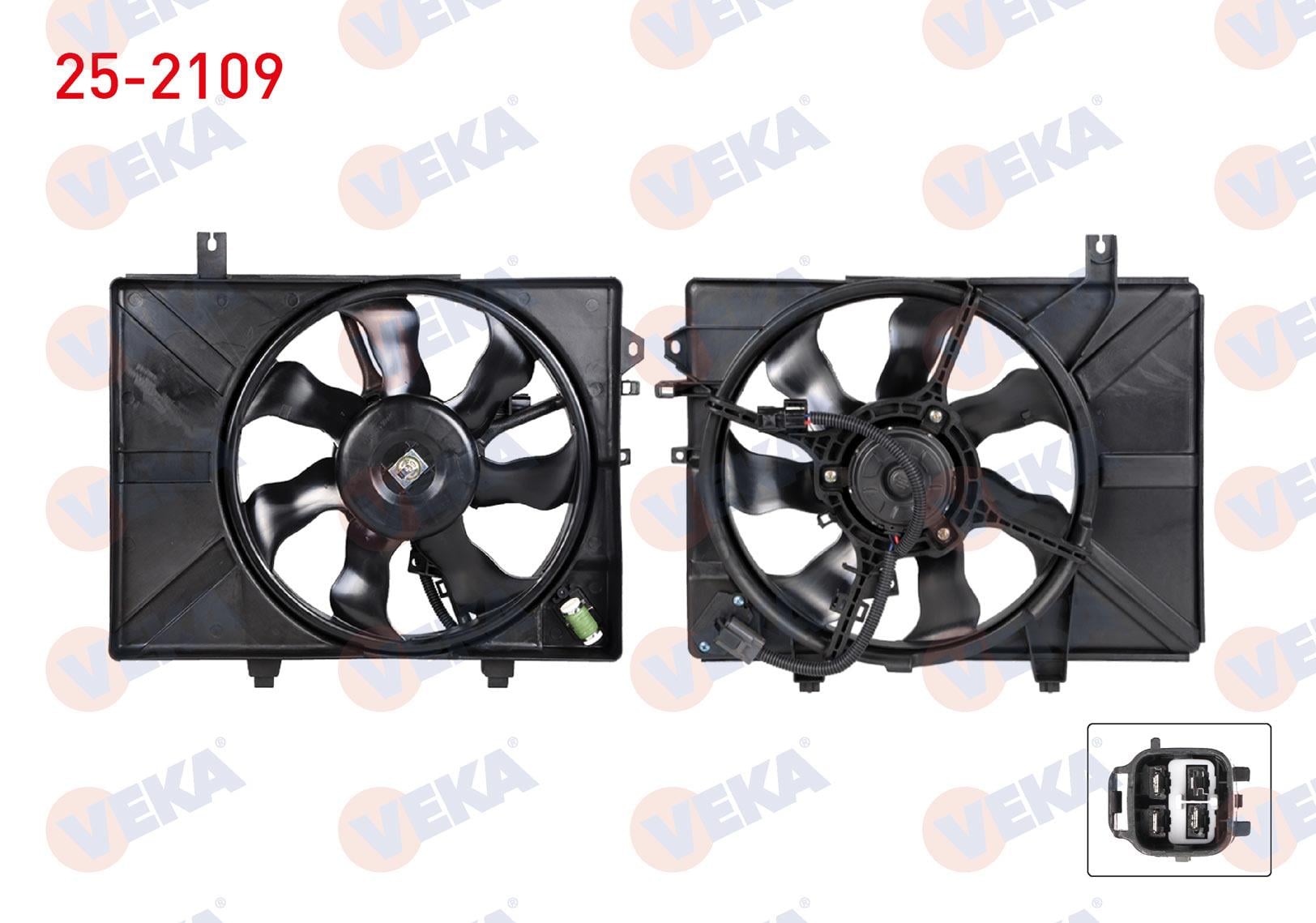 VEKA252109-Fan Motoru