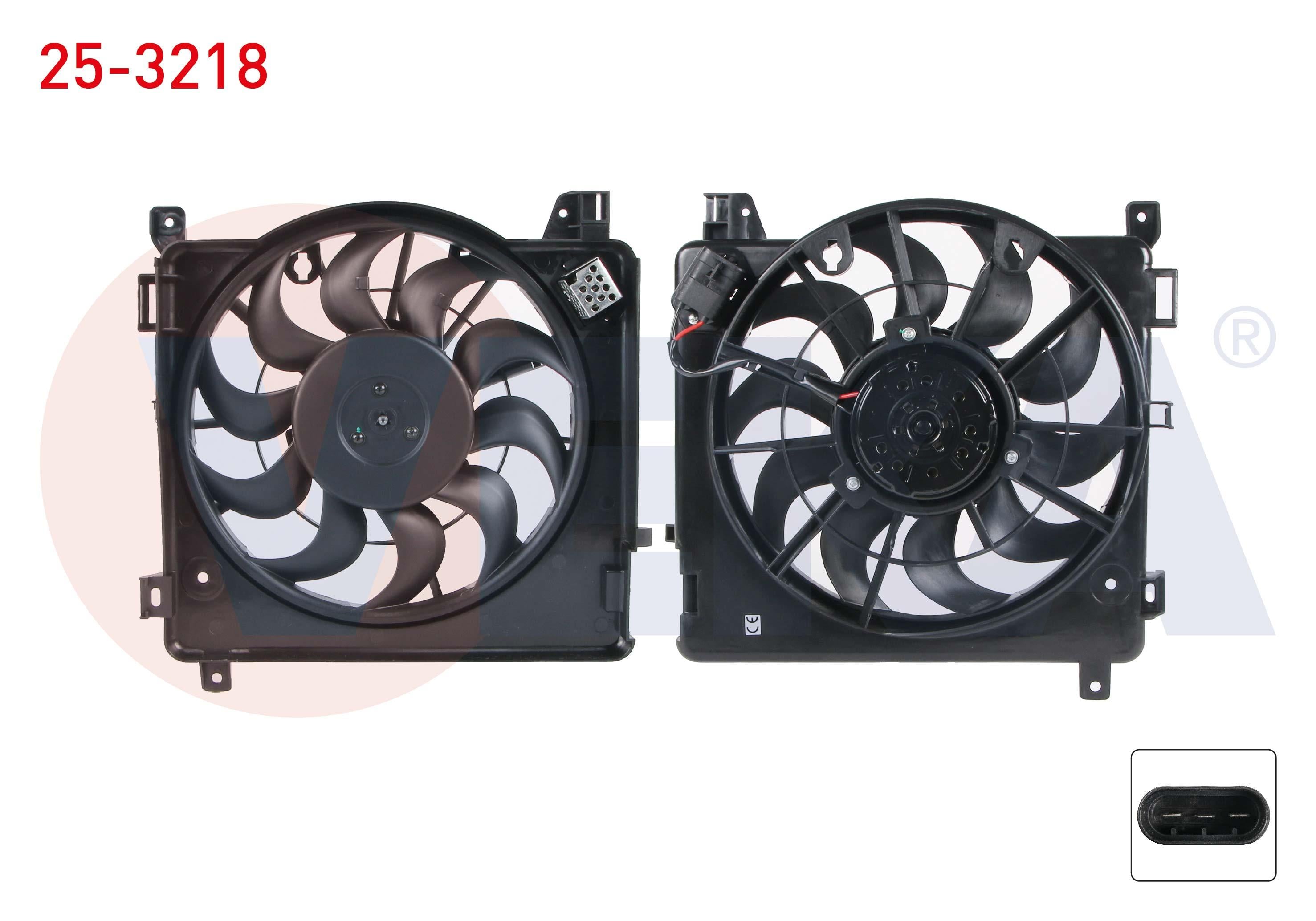 VEKA253218-Fan Motoru