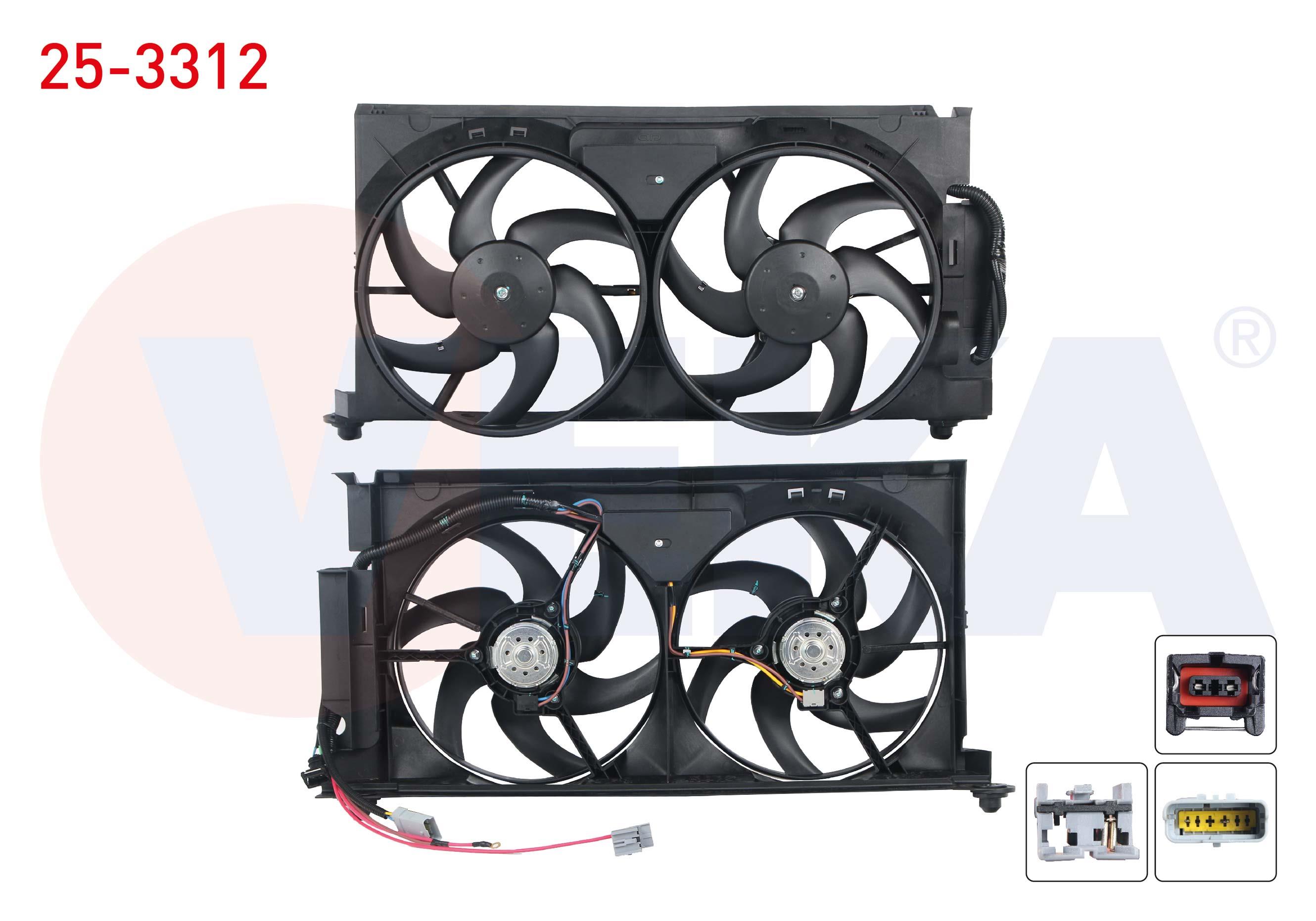 VEKA253312-Fan Motoru