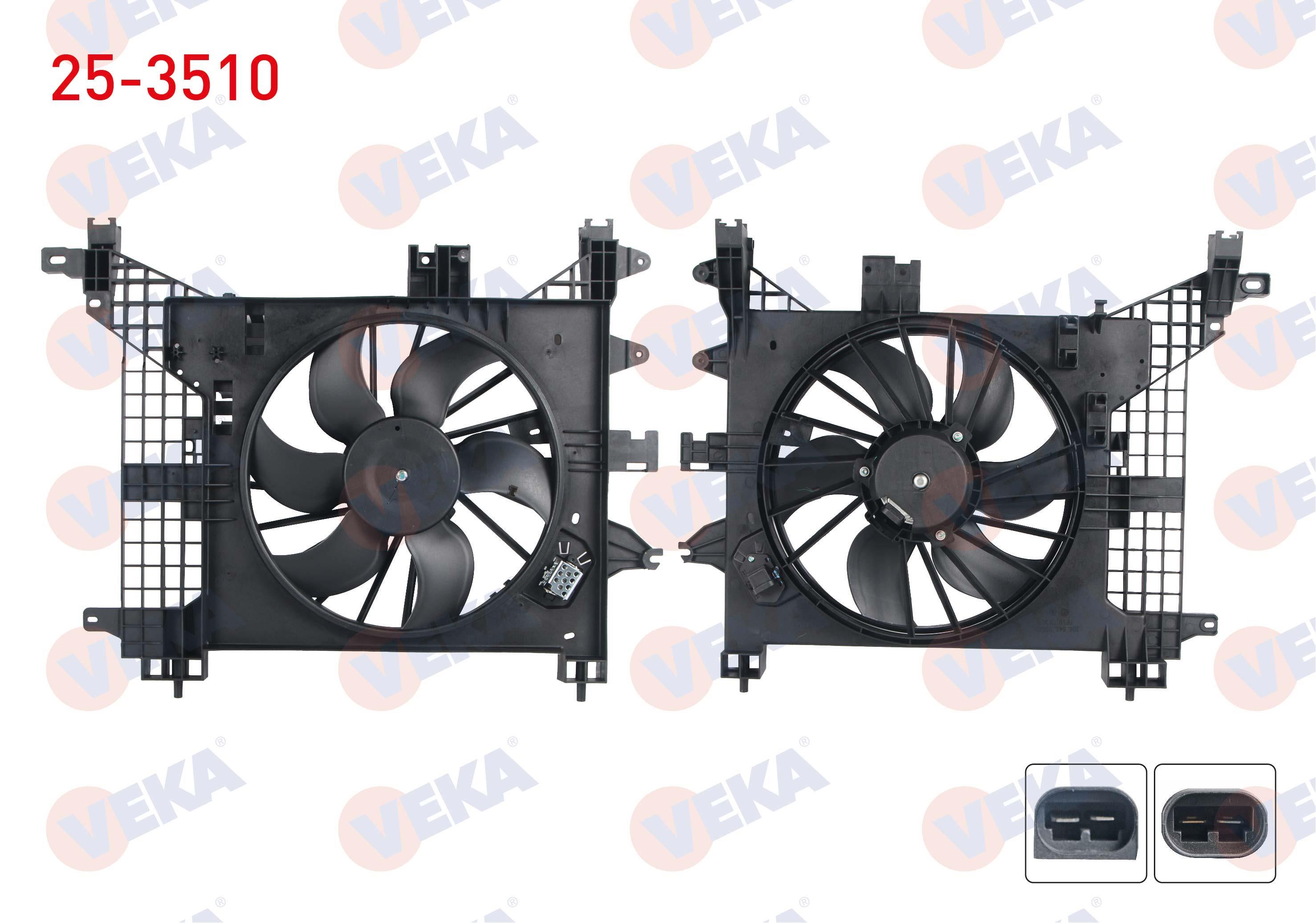 VEKA253510-Fan Motoru