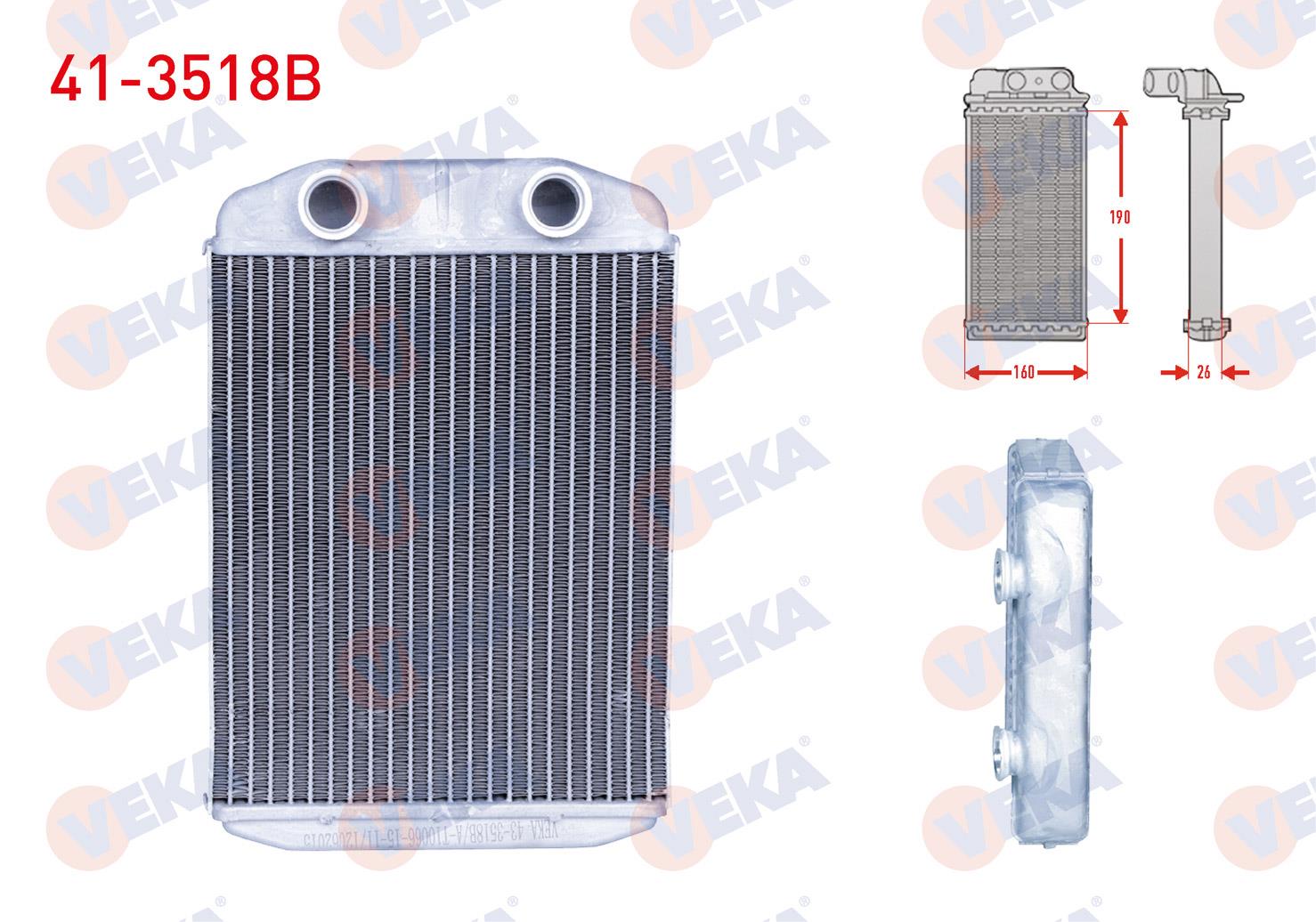 VEKA413518B-Kalorifer Radyatörü