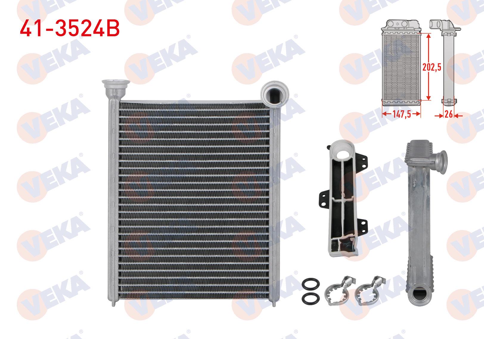 VEKA413524B-Kalorifer Radyatörü