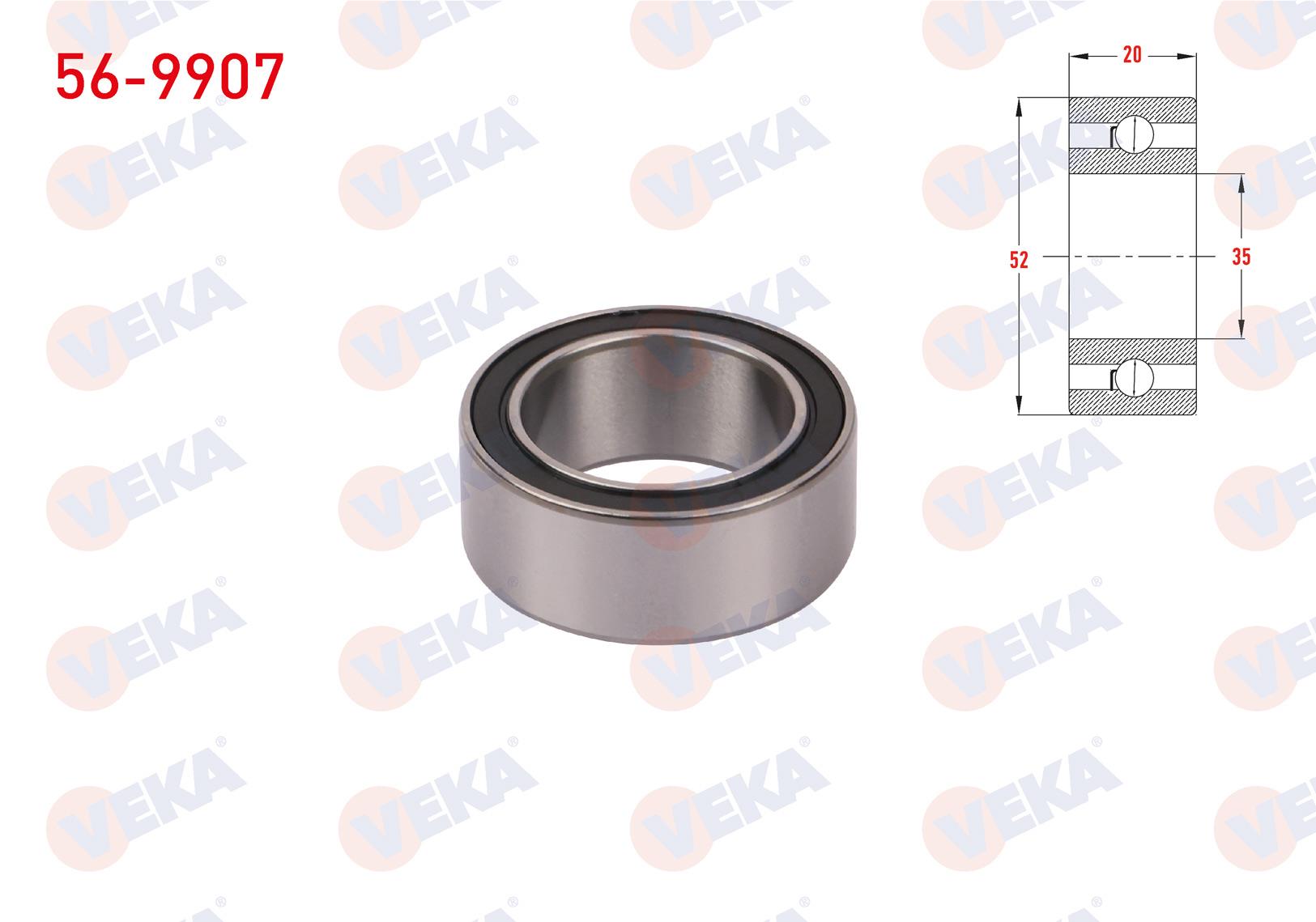 VEKA569907-Rulmanlar