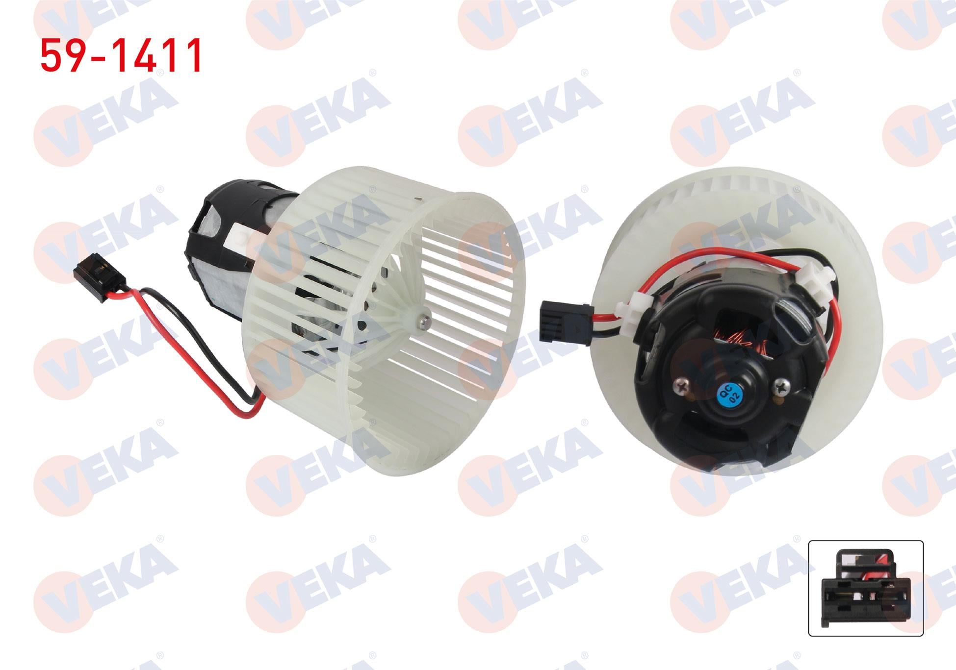 VEKA591411-Kalorifer Motoru