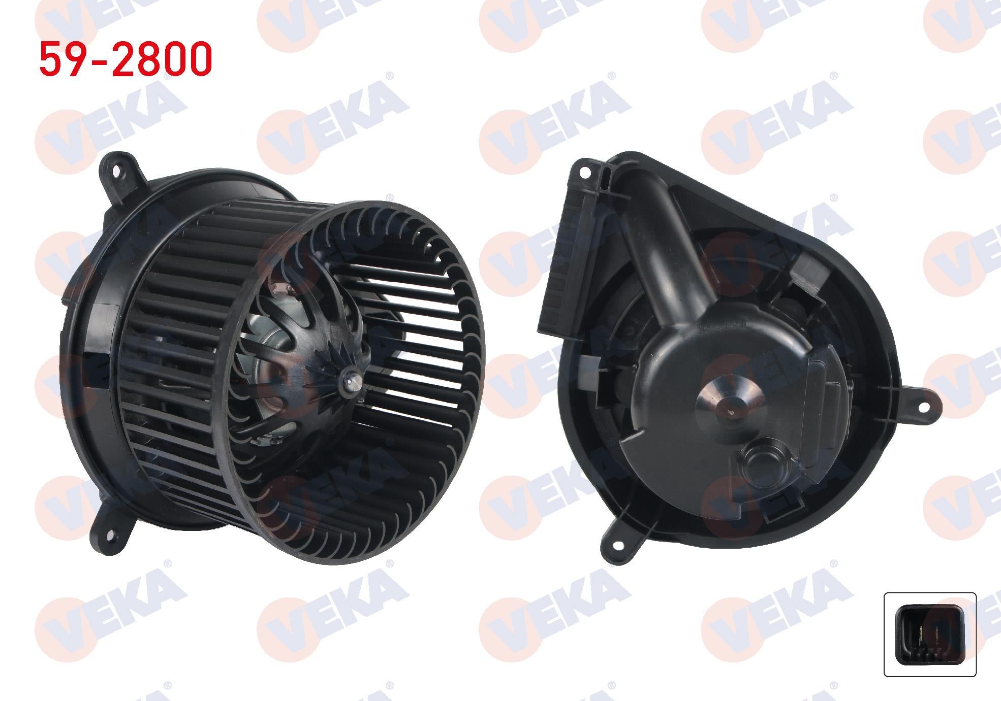 VEKA592800-Kalorifer Motoru