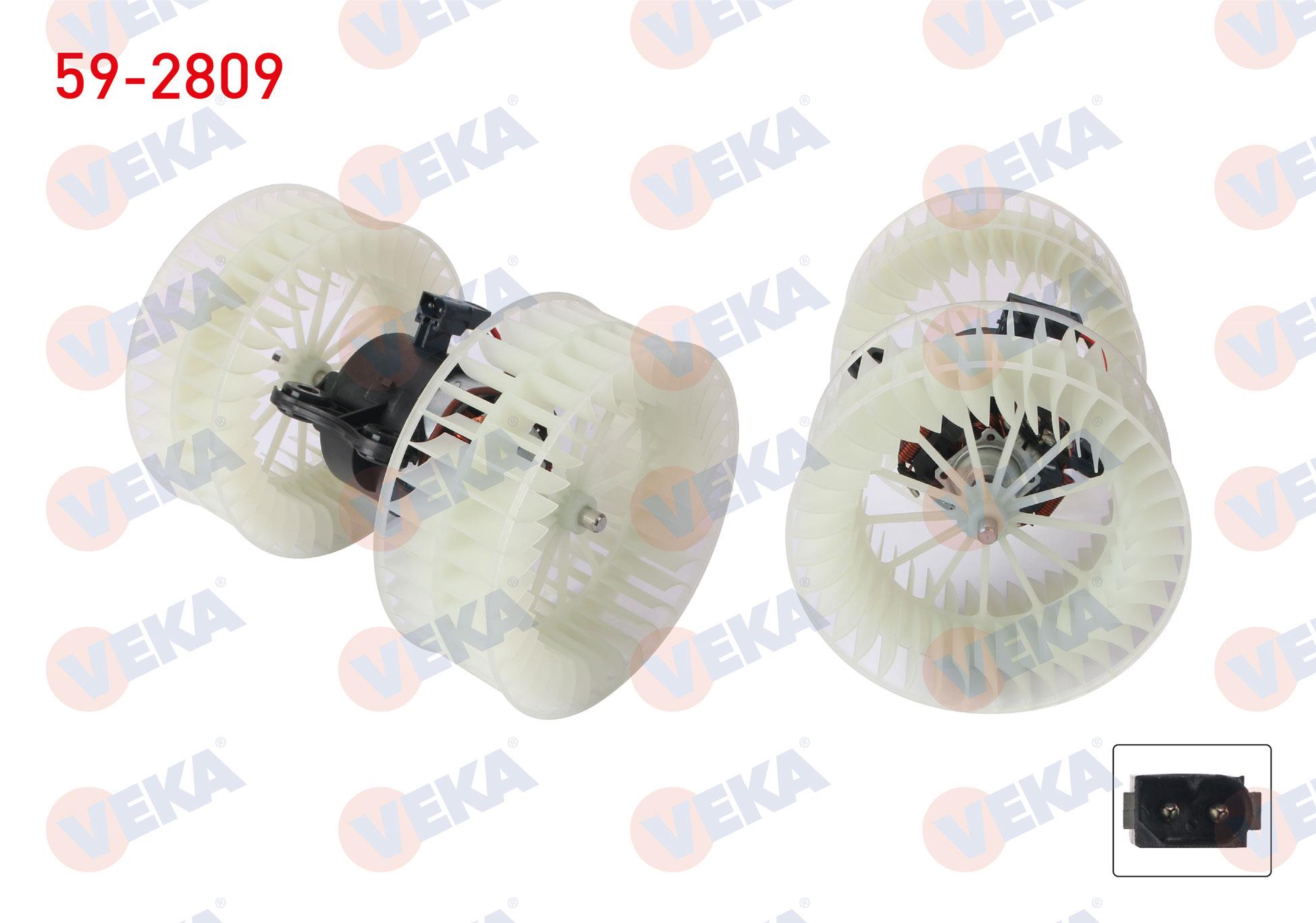 VEKA592809-Kalorifer Motoru