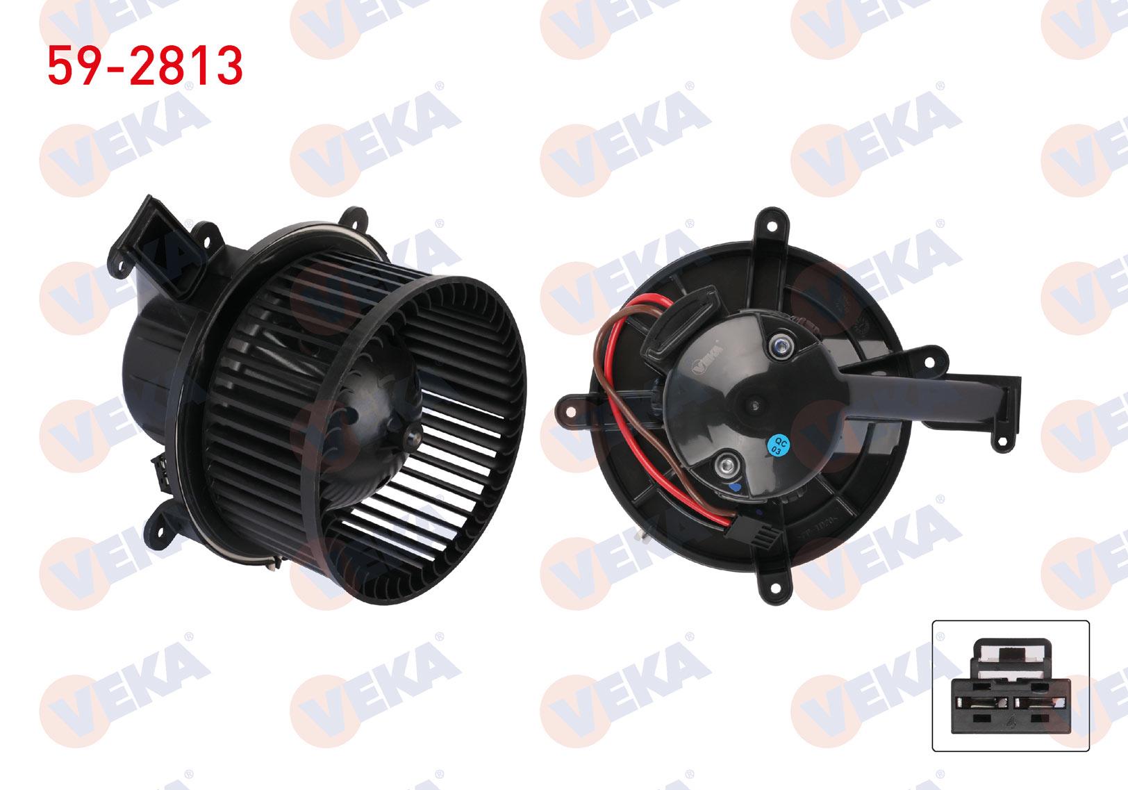 VEKA592813-Kalorifer Motoru