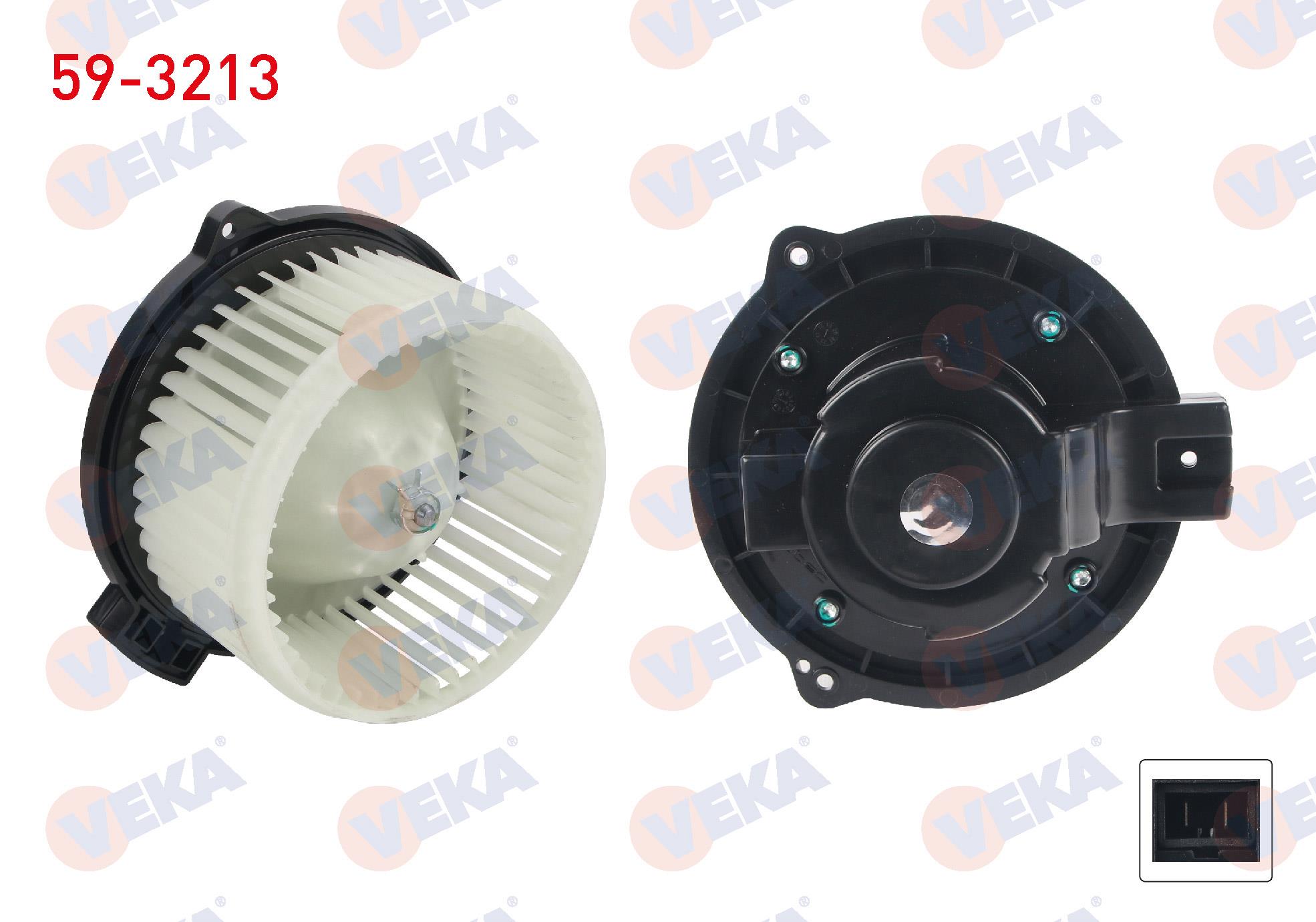 VEKA593213-Kalorifer Motoru