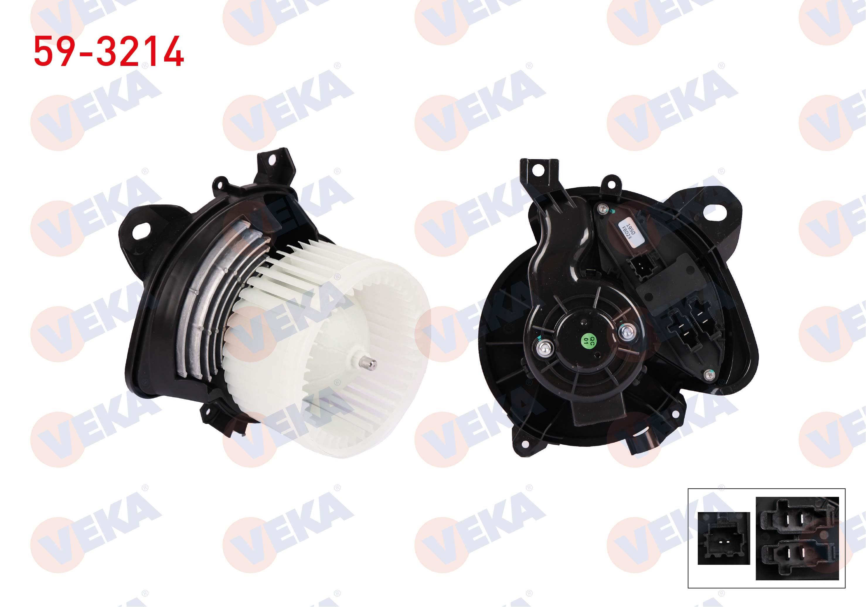 VEKA593214-Kalorifer Motoru