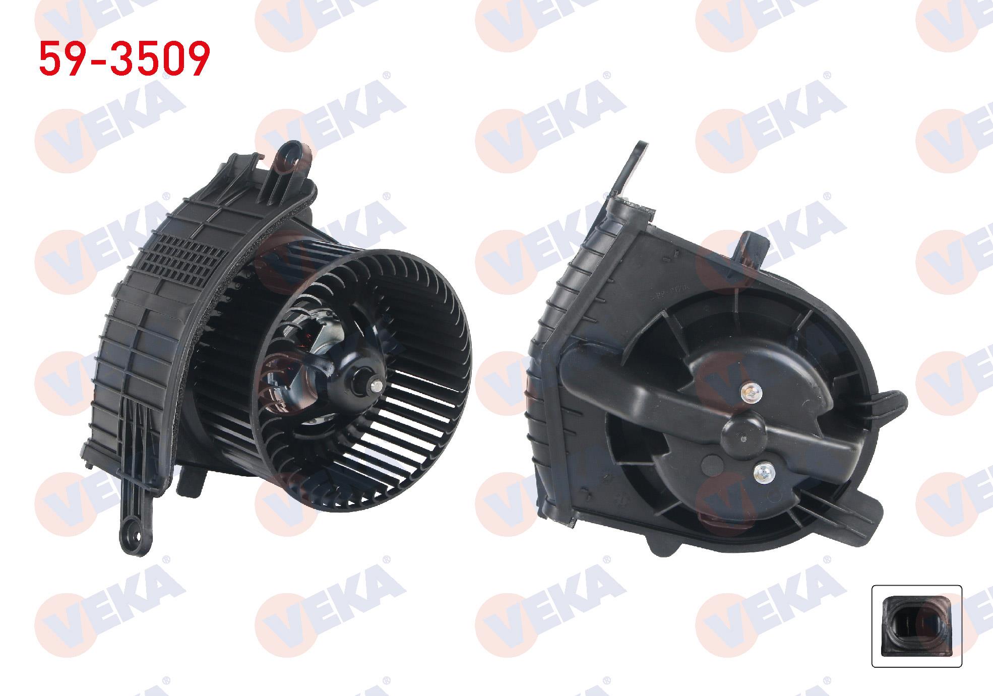 VEKA593509-Kalorifer Motoru