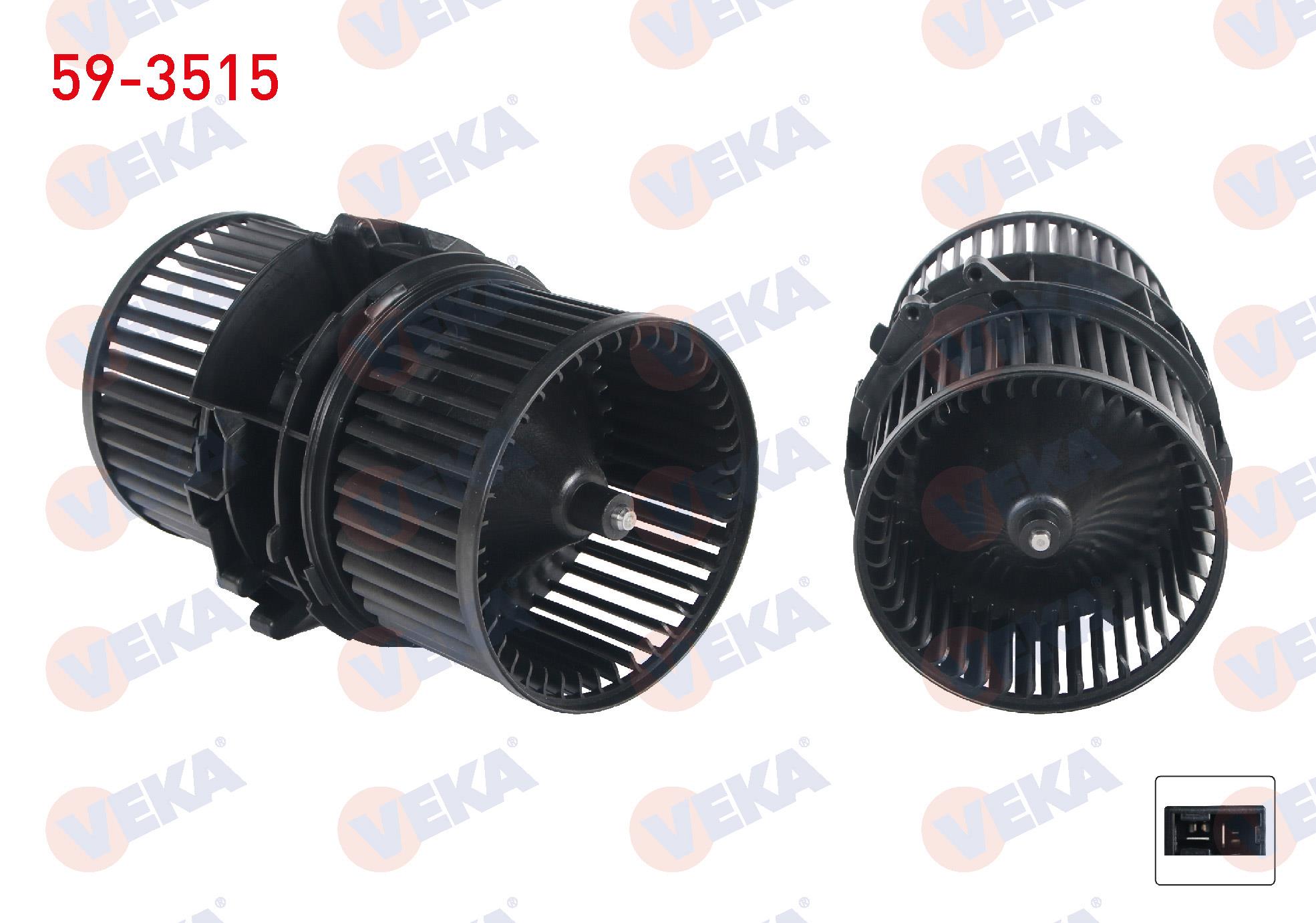 VEKA593515-Kalorifer Motoru