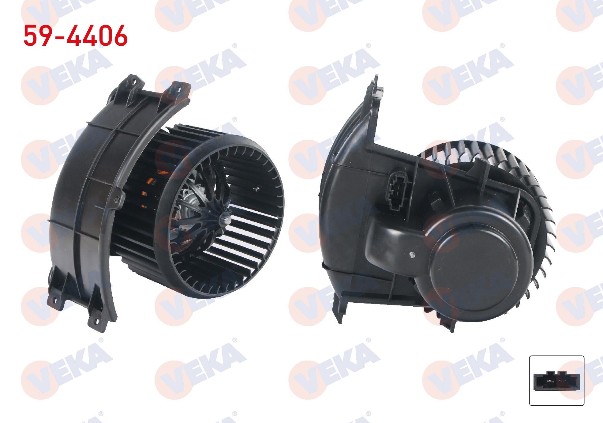 VEKA594406-Kalorifer Motoru