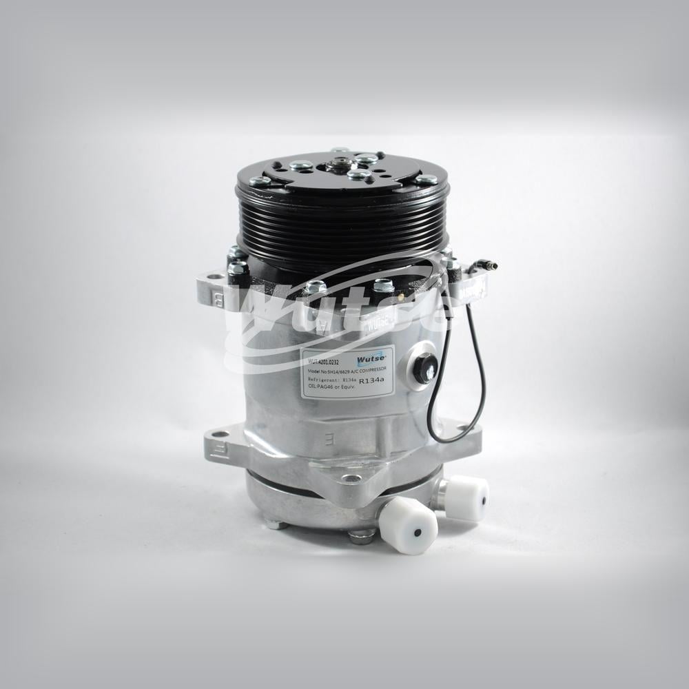 Klima Kompresörü 12v 7pk 5h14 Üstten Çıkış İnce Kalın 42010115 Sanden6629 Sd6629 | Wutse 42010115
