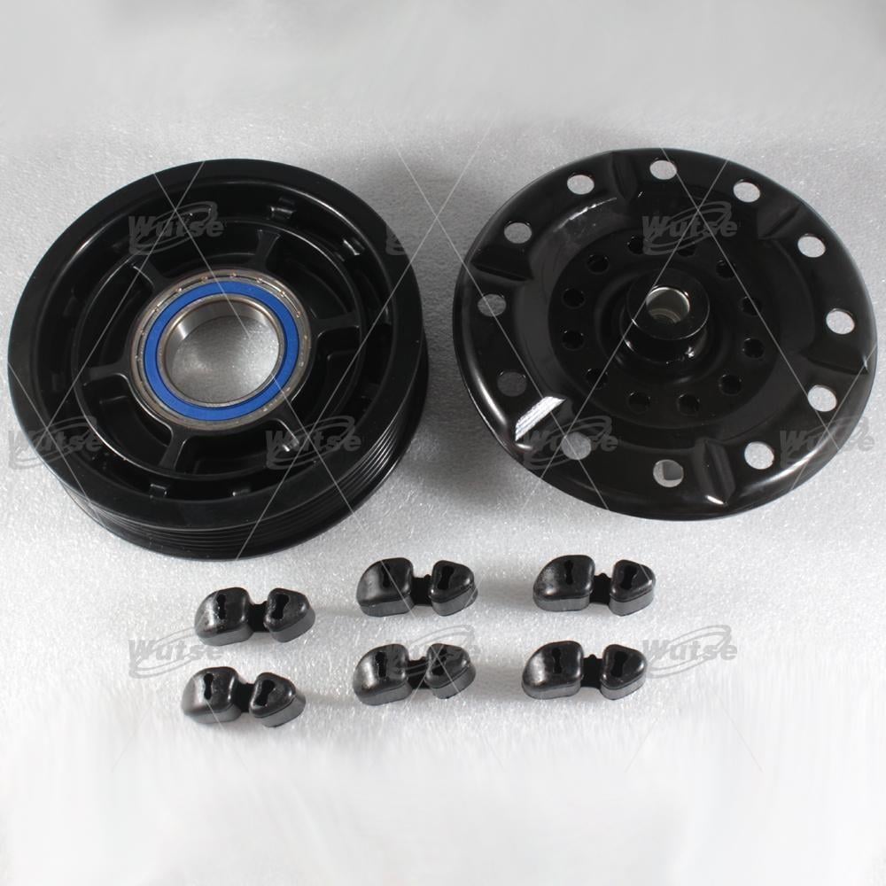 Klima Kompresör Kasnak Seti 6pk 125mm Toyota 24 Delik | Wutse 42050972