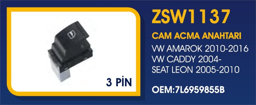 ZEGENZSW1137-Cam Anahtarları