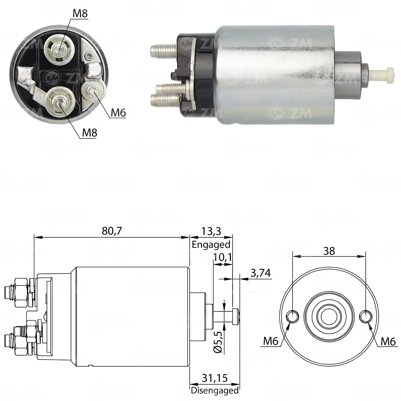 ZM1761C-Marş Otomatiği