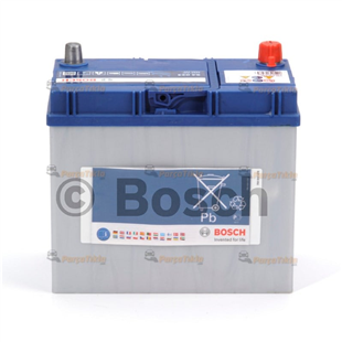 Akü, 12V 45Ah Bosch Akü S4 Ters 0092S40380