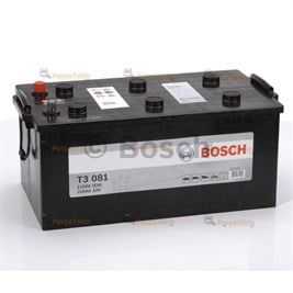 Akü, 12V 220Ah Akü T3 0092T30830
