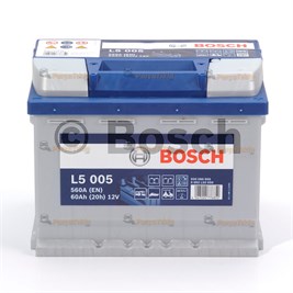 Akü, 12V 60Ah L5 Deepcycle Bosch Akü Servis