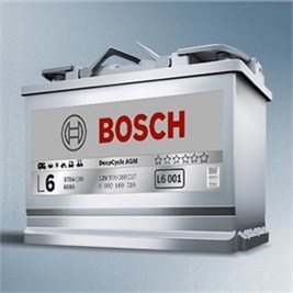 Akü, 12V 85Ah Agm Deepcycle Bosch Akü L6 Servis