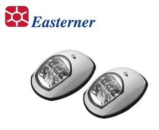 12v Plastik Ledli Seyir Feneri Beyaz Takım Sr12673 |