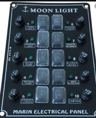 4-lü Amphora Switch Panel Dikey--------------16322 |