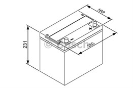 Akü, 12V 85Ah Agm Deepcycle Bosch Akü L6 Servis