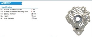 Alternatör Arka Kapak-ford Transit T15-focus-26,2mıt3106 | Ith Mk22mıt3106
