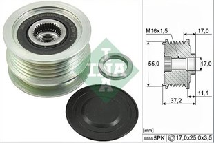 Alt.kasnağı 5kan Clio Megan Debriyajlı | Ina 535011610