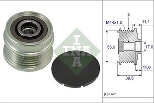 Alt.kasnağı 5kan Ford Focus Volvo Mıtsubısh L200 Fıat Fullback Pıckup 588086 | Ina 535021810