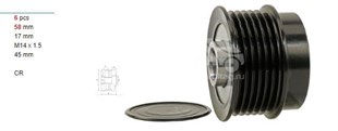 Alt.kasnağı 6kan Jeep Cherokee Dodge Nıtro Jeep Cherokee Iı 2.5 Crd/ 2.8 Crd 4x4 920720 920615 6 Kanal Denso | Gmp 4670174