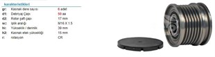 Alt.kasnağı 6kan Mercedes I F00m991303 | Bosch F00m991303