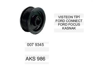 Alt. Kasnağı 6pk Ford Connect Focus Visteon Sabit Kasnak Vısteon Tip Ford Connect Focus | Remark Aks986